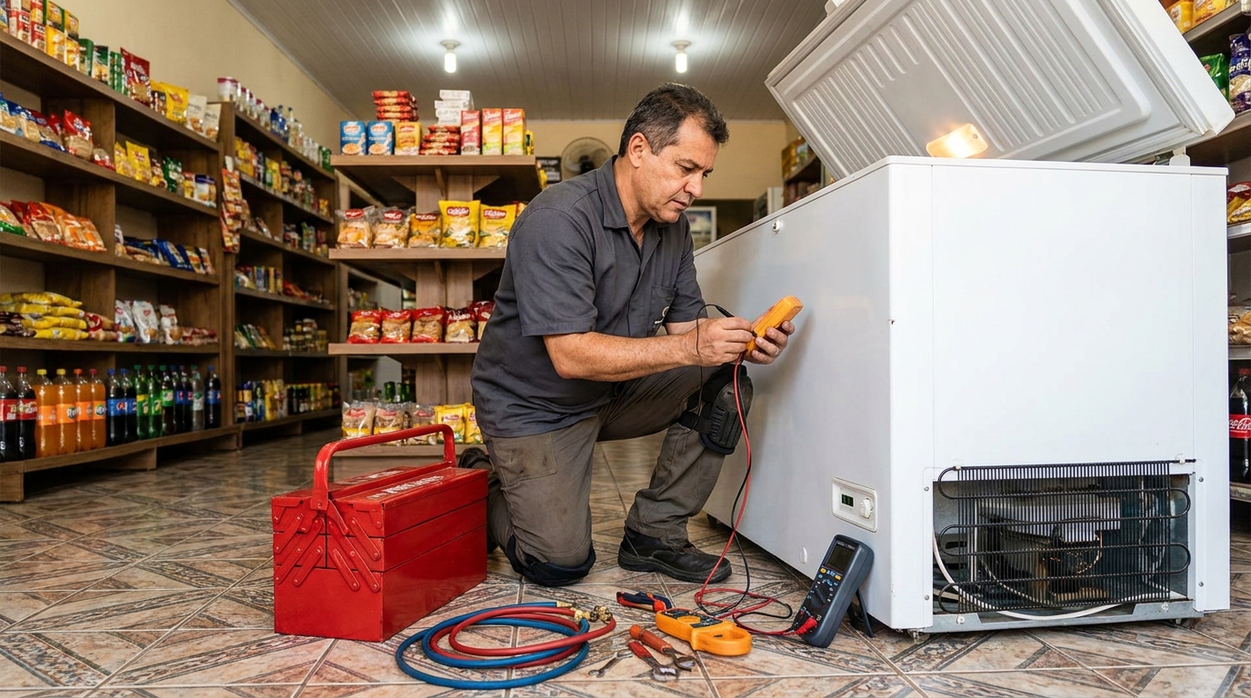 Ajuste de Temperatura do Freezer em Niterói‑RJ